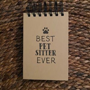 Best Pet Sitter Ever Notepad